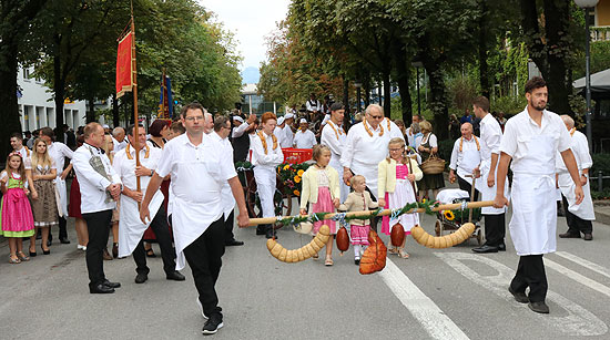 Metzgerinnung beim Herbstfest Rosenheim 2018 (©Foto: Martin Schmitz)